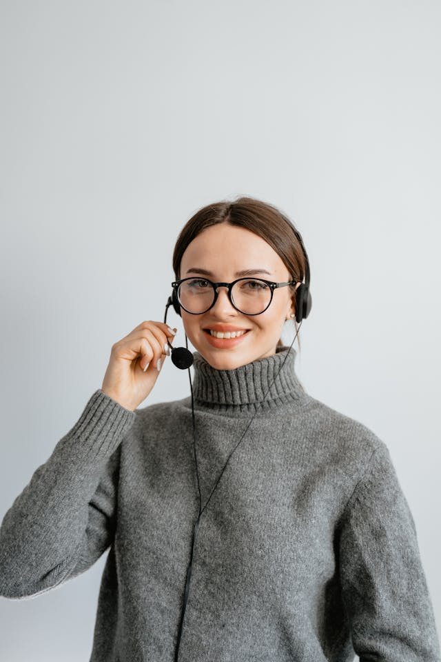 freelancer on a video call